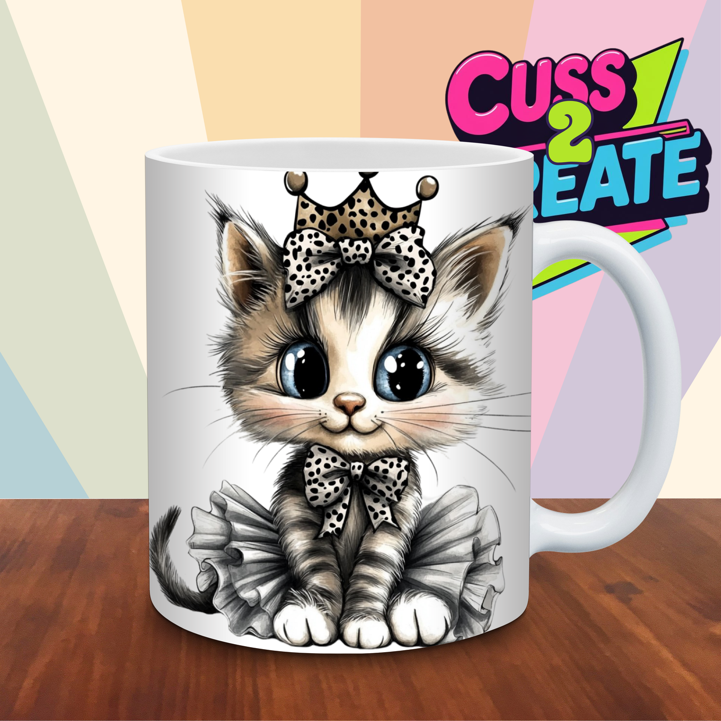 Leopard Cat Design 7 Ceramic Mug