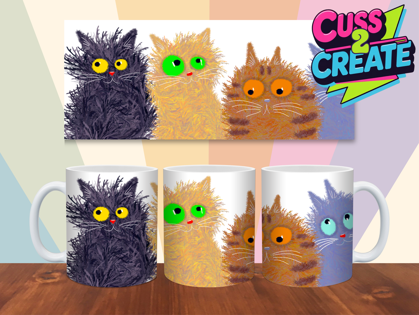 Coffee Pause with Paws Design 9 Ceramic Mug