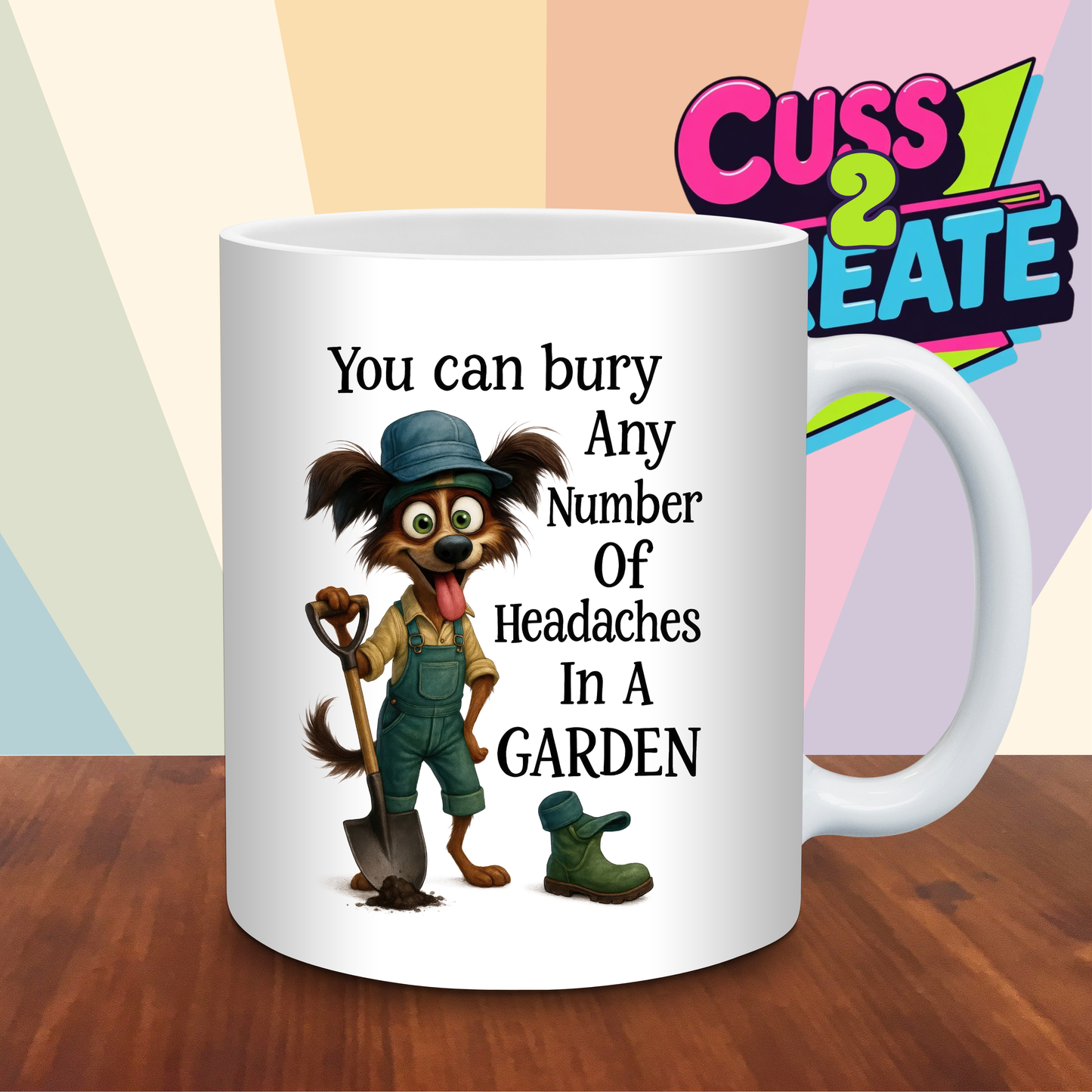 You Can Bury So Much Ceramic Mug