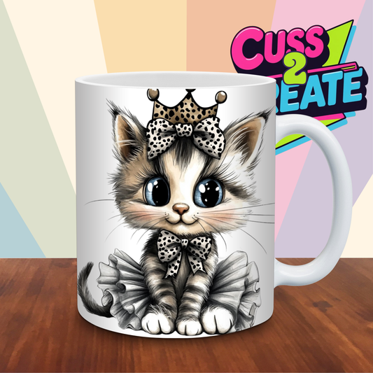 Leopard Cat Design 7 Ceramic Mug