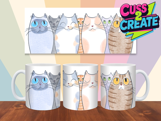Coffee Pause with Paws Design 7 Ceramic Mug
