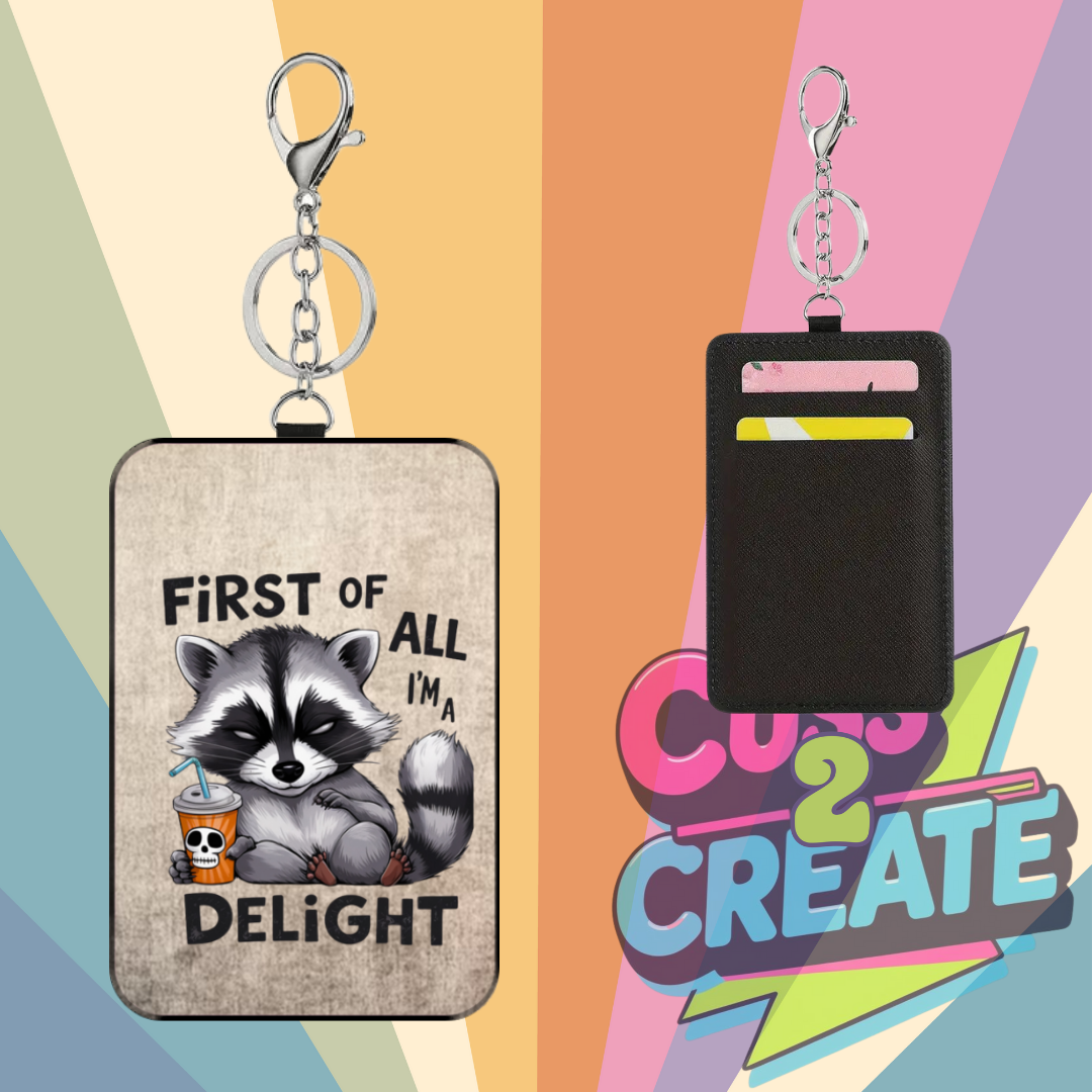 I am a Delight Leather Card Wallet