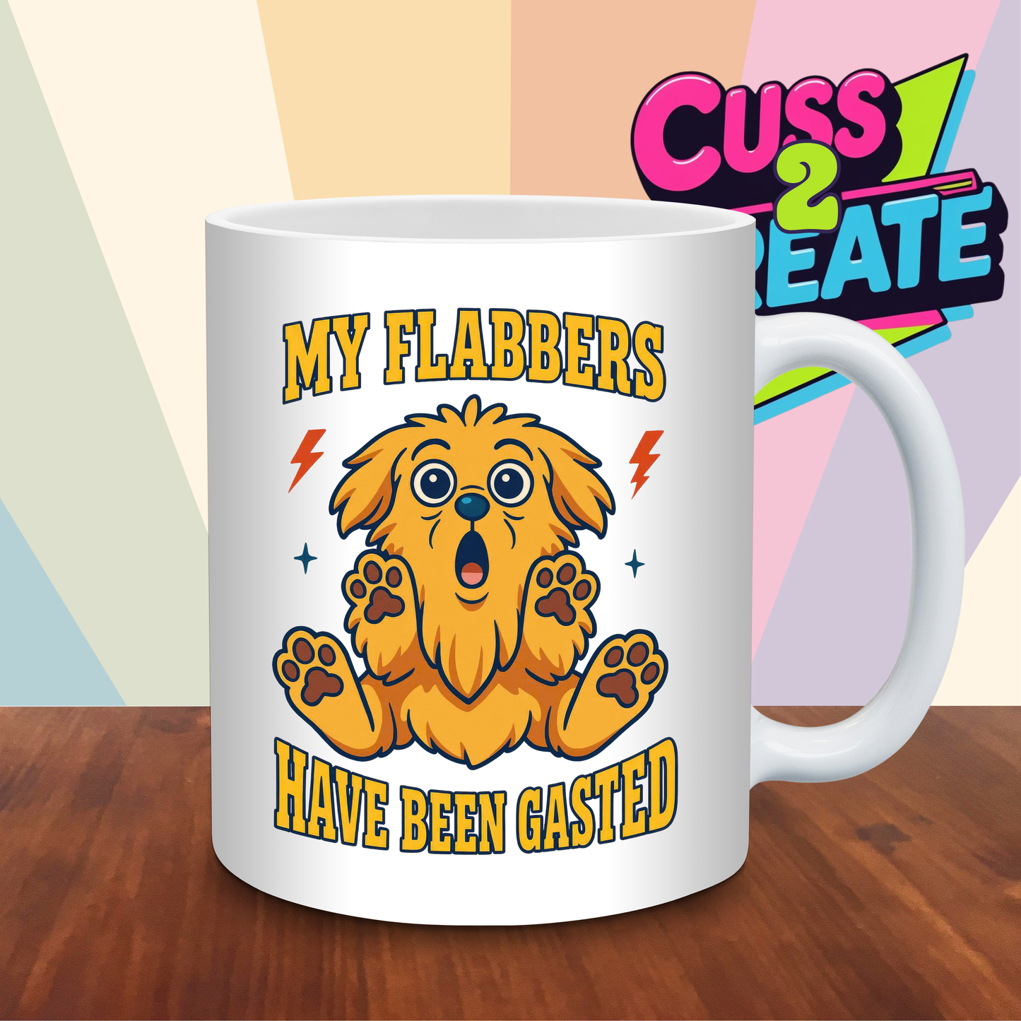My Flabbers Ceramic Mug