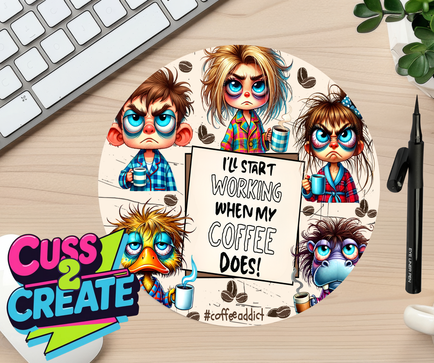 When the Coffee Hits Mouse Mat