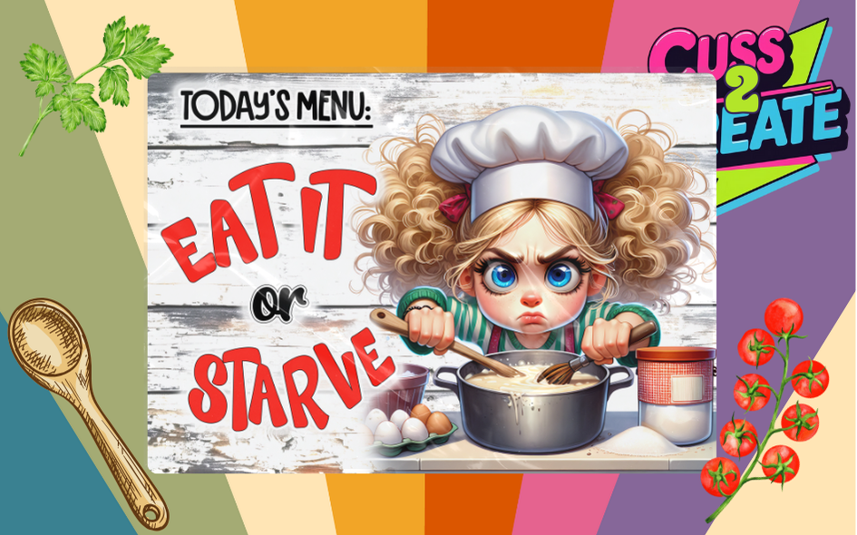 Eat it or Starve Blonde