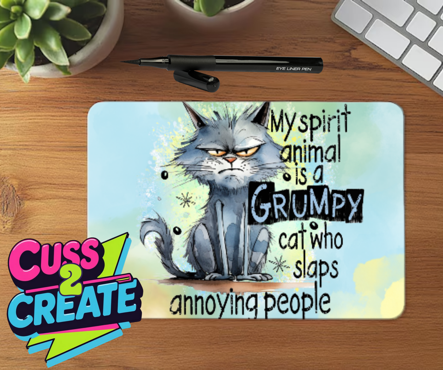 Grumpy Cat Mouse Mat