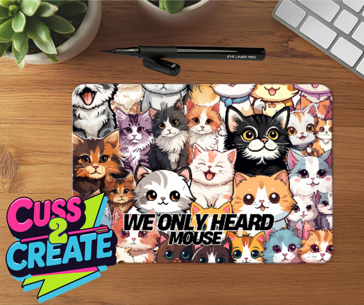 MOUSE... Where?  Mouse Mat