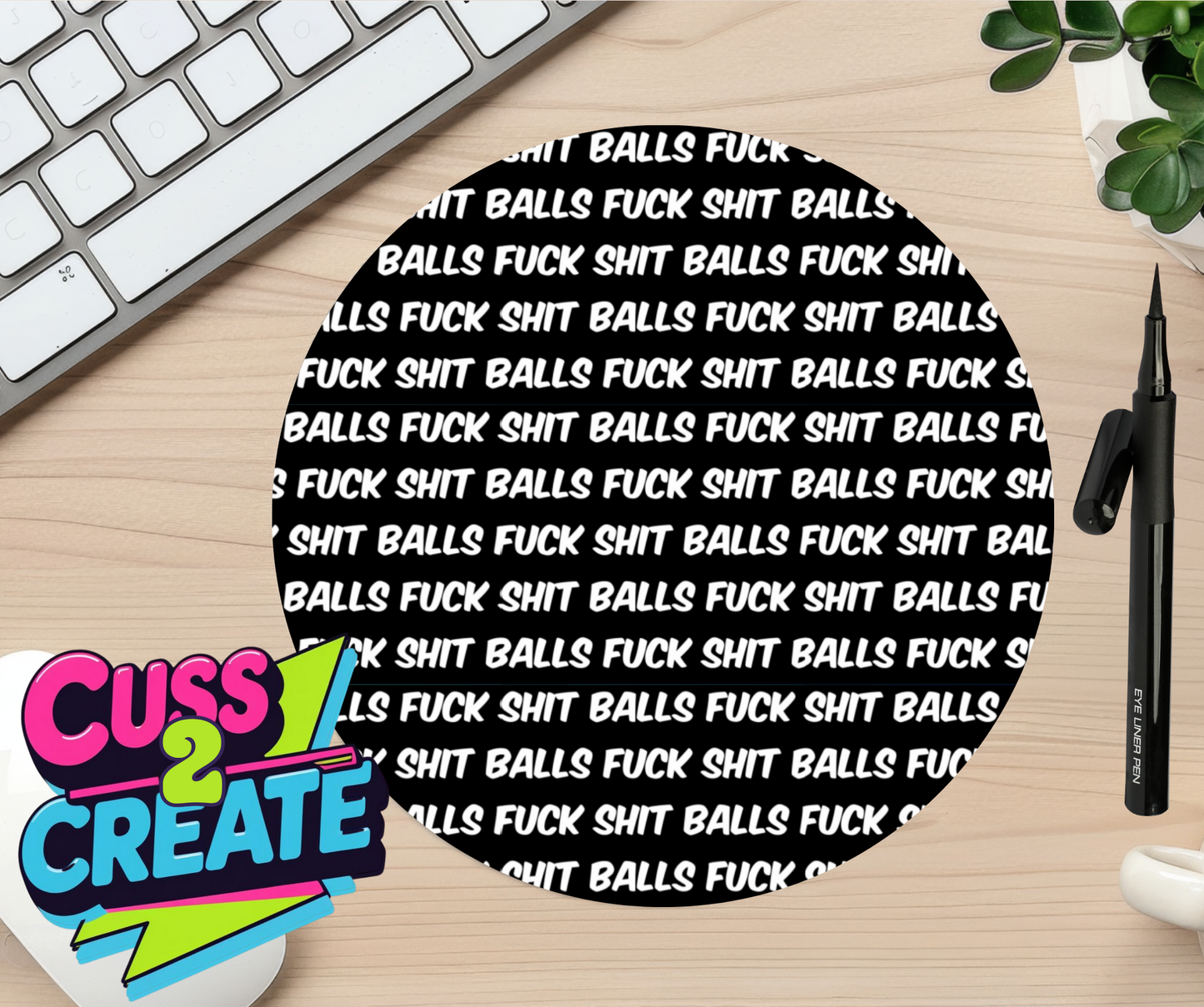 A lot of Balls Mouse Mat