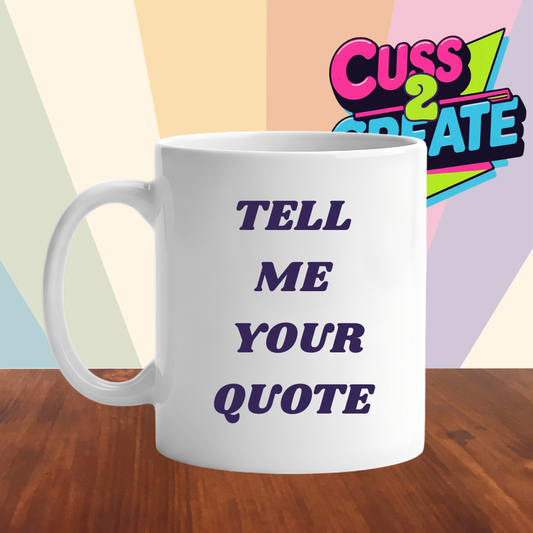 Design Your Own Tyre Tread Mug