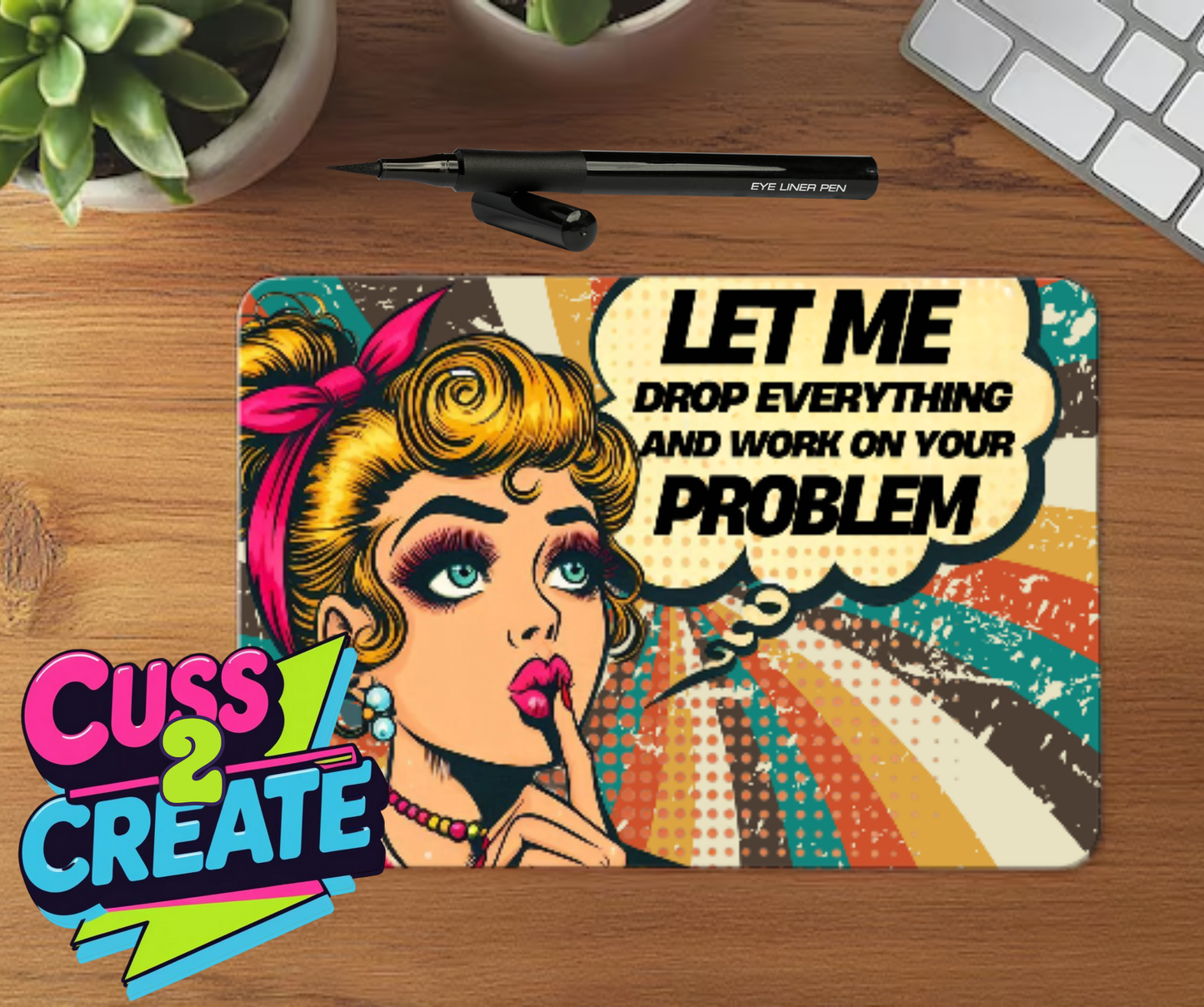 Let ME help YOU Mouse Mat